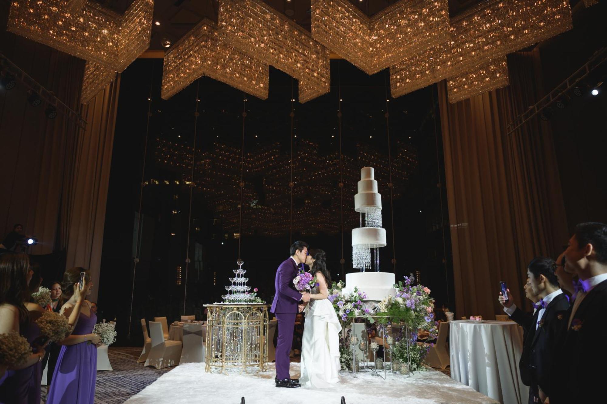 Chatrium Grand Bangkok Exterior photo Wedding reception at the Grand Ballroom